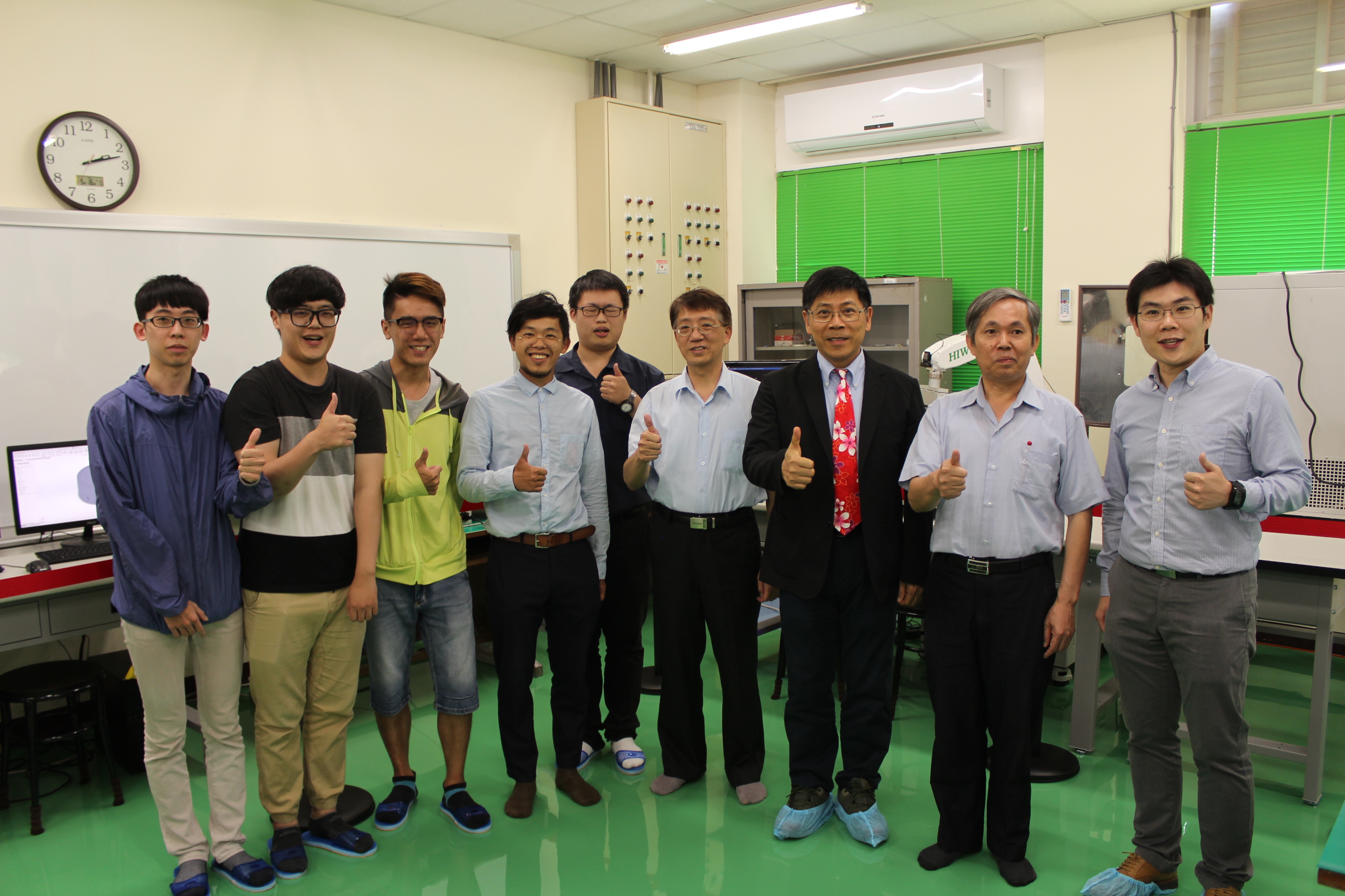 圖六、參觀機械系館內聯合大學特色實驗室(四)